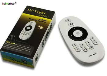 Mi Light 2.4G RF 4-Zone Wireless Remote Control CCT Dual White & Brightness Dimmer for WW/CW led bulb / Single Color led strip
Mi Light 2.4G RF 4-Zone Wireless Remote Control CCT Dual White & Brightness Dimmer for WW/CW led bulb / Single Color led strip