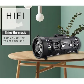 HIPERDEL Outdoor Portable Bluetooth Speaker Subwoofer MultiFunction Card Microphone Sound L523
HIPERDEL Outdoor Portable Bluetooth Speaker Subwoofer MultiFunction Card Microphone Sound L523