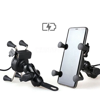 50Pcs/Lot Universal X-Grip Motorcycle Mount Motorbike rearview mirror Mount Bracket Cell Phone Holder USB Charger
50Pcs/Lot Universal X-Grip Motorcycle Mount Motorbike rearview mirror Mount Bracket Cell Phone Holder USB Charger