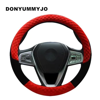 DONYUMMYJO New Arrival 5 Colors Plush Car Steering Wheel Cover Size 38cm For VW Skoda Chevrolet Ford Nissan etc. 95% Cars
DONYUMMYJO New Arrival 5 Colors Plush Car Steering Wheel Cover Size 38cm For VW Skoda Chevrolet Ford Nissan etc. 95% Cars