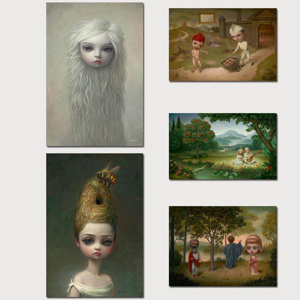 Mark Ryden Simple Simon 1 Panel Abstract Wall Art Oil Painting Poster Canvas Painting Print Pictures for Living Room Home Decor
Mark Ryden Simple Simon 1 Panel Abstract Wall Art Oil Painting Poster Canvas Painting Print Pictures for Living Room Home Decor