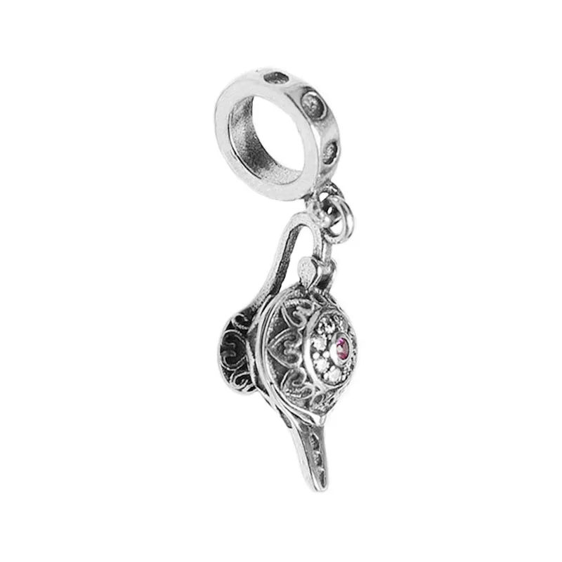 Authentic 925 Sterling Silver Pendant Bead Lamp of Aladdin Hanging Charm Fit Pandora Bracelets Bangles Women DIY Jewelry
Authentic 925 Sterling Silver Pendant Bead Lamp of Aladdin Hanging Charm Fit Pandora Bracelets Bangles Women DIY Jewelry