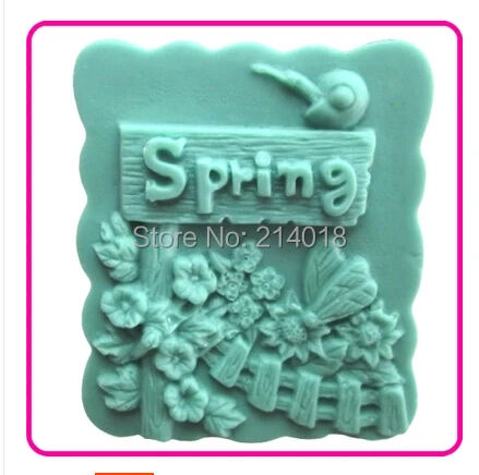 Four Seasons Spring silicone soap mold Cake decoration Cake mold manual soap mold fondant tools aroma stone moulds
Four Seasons Spring silicone soap mold Cake decoration Cake mold manual soap mold fondant tools aroma stone moulds