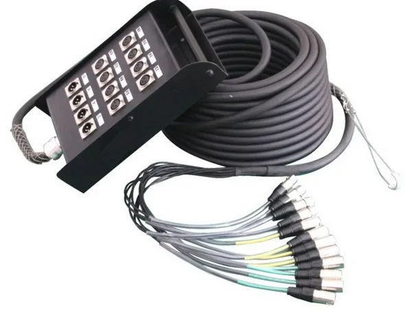 High quality KL Audio 12 Channel 8 Sends/4 Returns XLR SNAKE CABLE Color Coded 30 Feet
High quality KL Audio 12 Channel 8 Sends/4 Returns XLR SNAKE CABLE Color Coded 30 Feet