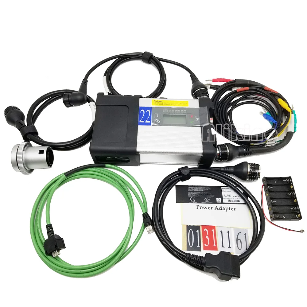 MB-STAR-C5-SD-CONNECT-Scanner for-BENZ-CAR-TRUCK-WITH CABLES