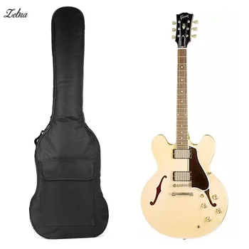 Zebra 102x34x5cm Black Double Straps Electric Guitar Gig Bag Guitarra Case Box Cover Ukulele Backpack For Acessorios Musicais
Zebra 102x34x5cm Black Double Straps Electric Guitar Gig Bag Guitarra Case Box Cover Ukulele Backpack For Acessorios Musicais
