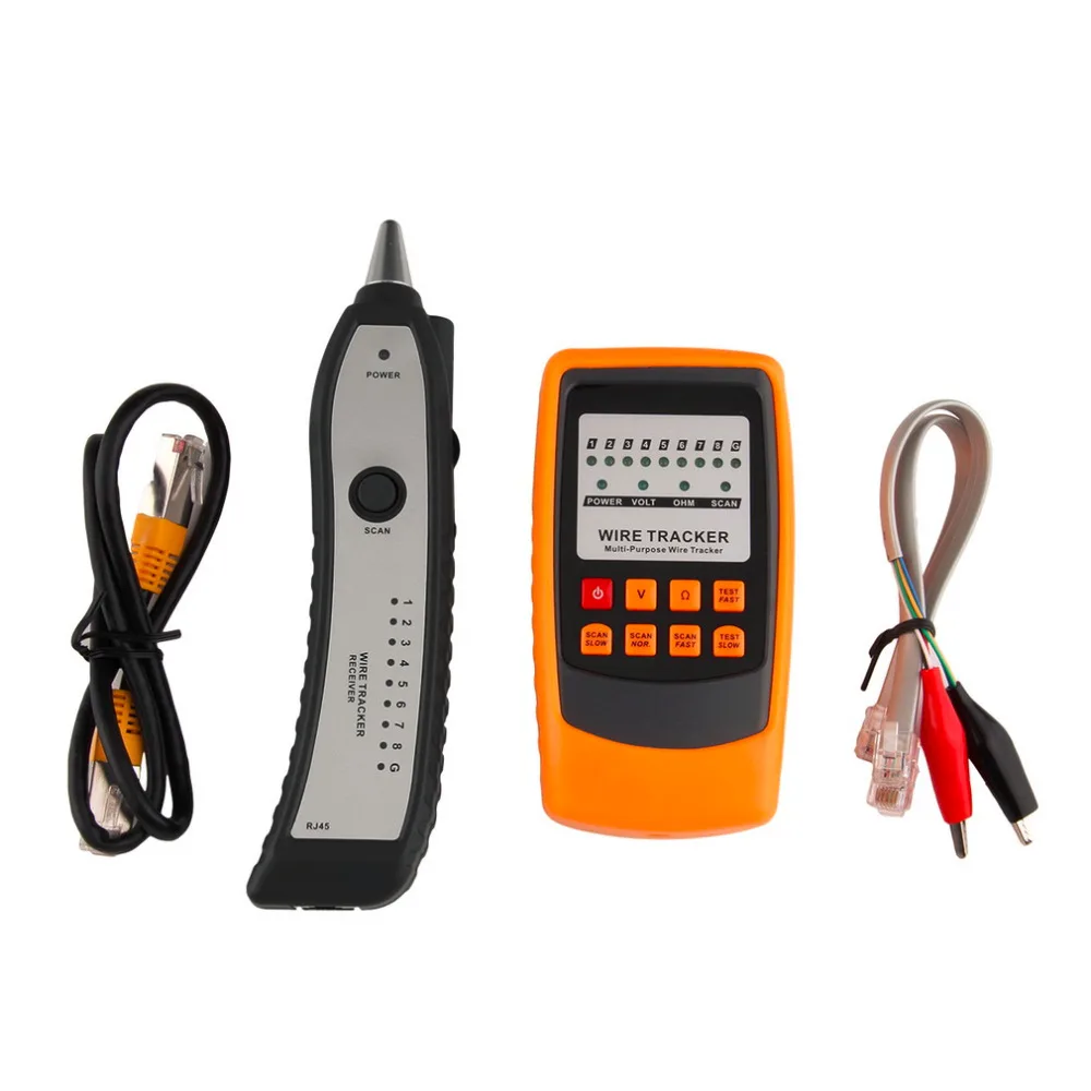 Top Quality Cable Tester Tracker Phone Line Network Finder RJ11 RJ45 Wire Tracer Hot Promotion
Top Quality Cable Tester Tracker Phone Line Network Finder RJ11 RJ45 Wire Tracer Hot Promotion