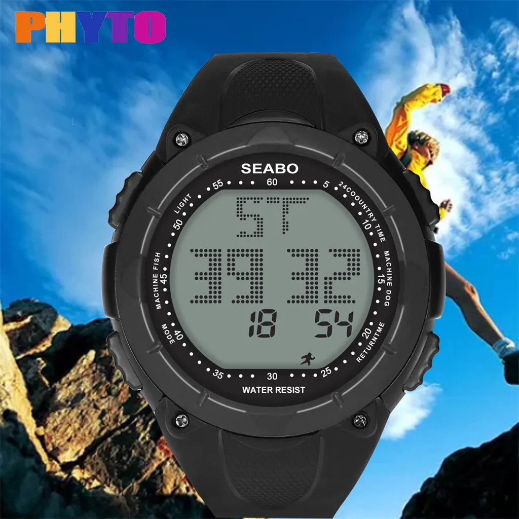 Fashion High-End Multi-Function 30M Sports Waterproof Electronic Watch fashion gif Men's watch Outdoor sport
Fashion High-End Multi-Function 30M Sports Waterproof Electronic Watch fashion gif Men's watch Outdoor sport