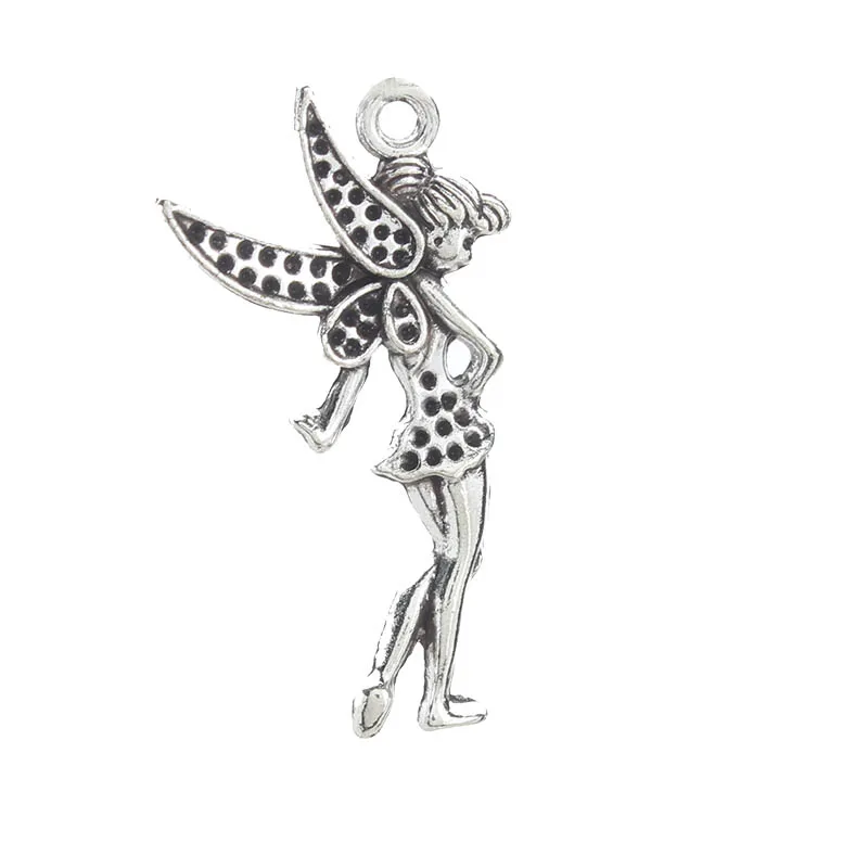 10pcs/lot 35*19mm Fairy Charm DIY Jewellery Accessories for Making Necklace Bracelet Earrings Keychain Pendant
10pcs/lot 35*19mm Fairy Charm DIY Jewellery Accessories for Making Necklace Bracelet Earrings Keychain Pendant