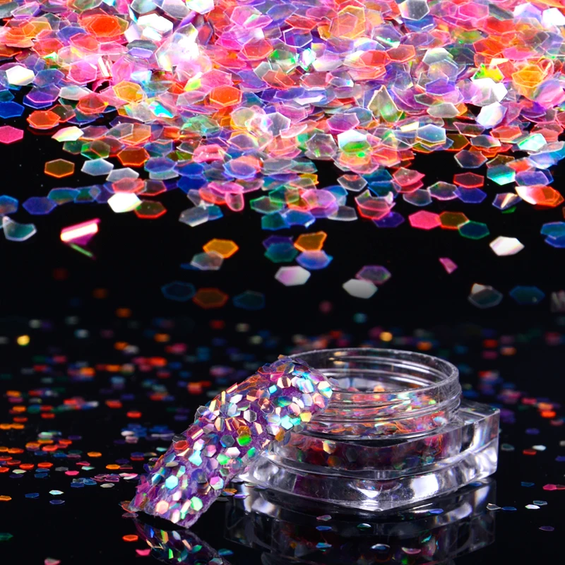 1 Box Colorful Shining Scales Nail Sequins Glitter Tips Manicure Nail Art Decoration
1 Box Colorful Shining Scales Nail Sequins Glitter Tips Manicure Nail Art Decoration