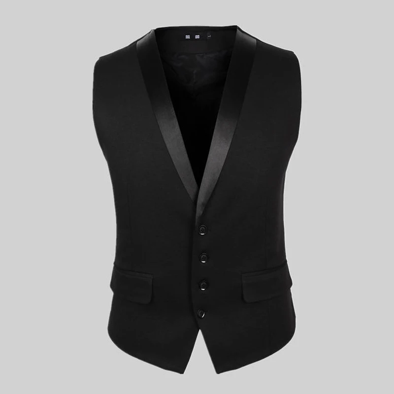 New Arrival 2018 Men Slim Suit Vests Male Single Breasted V-neck Business Casual Vest Men Party Wedding Waistcoat M-4XL D141
New Arrival 2018 Men Slim Suit Vests Male Single Breasted V-neck Business Casual Vest Men Party Wedding Waistcoat M-4XL D141