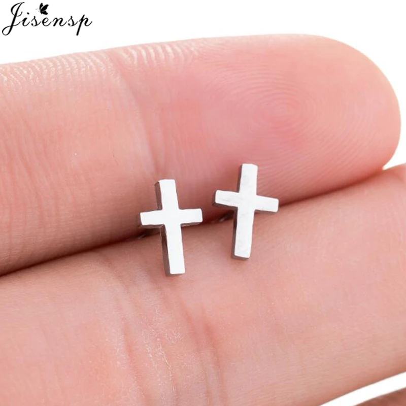 Jisensp Geometric Simple Stainless Steel Cross Earrings for Girls Women Everyday Jewelry Cute Mini Stud Earrings Valentine's Day
Jisensp Geometric Simple Stainless Steel Cross Earrings for Girls Women Everyday Jewelry Cute Mini Stud Earrings Valentine's Day