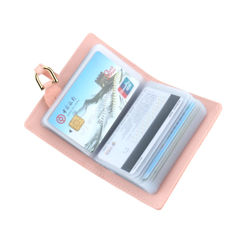 Fashion Women Card Holders 20 Slots Matte Leather Business Card Holder Wallet High Quality Small Id Credit Card Purse Case
Fashion Women Card Holders 20 Slots Matte Leather Business Card Holder Wallet High Quality Small Id Credit Card Purse Case