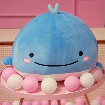 Kawaii Plush Toys 18*18*13cm Stuffed Animals Cartoon Cute Soft Toys Blue Whale Kawaii Plush Pillow Toys Children Stuffing Doll
Kawaii Plush Toys 18*18*13cm Stuffed Animals Cartoon Cute Soft Toys Blue Whale Kawaii Plush Pillow Toys Children Stuffing Doll