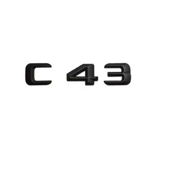1 set Matt Black ABS Car Trunk Rear Number Letters Words Badge Emblem Decal Sticker for Mercedes Benz C43 AMG
1 set Matt Black ABS Car Trunk Rear Number Letters Words Badge Emblem Decal Sticker for Mercedes Benz C43 AMG