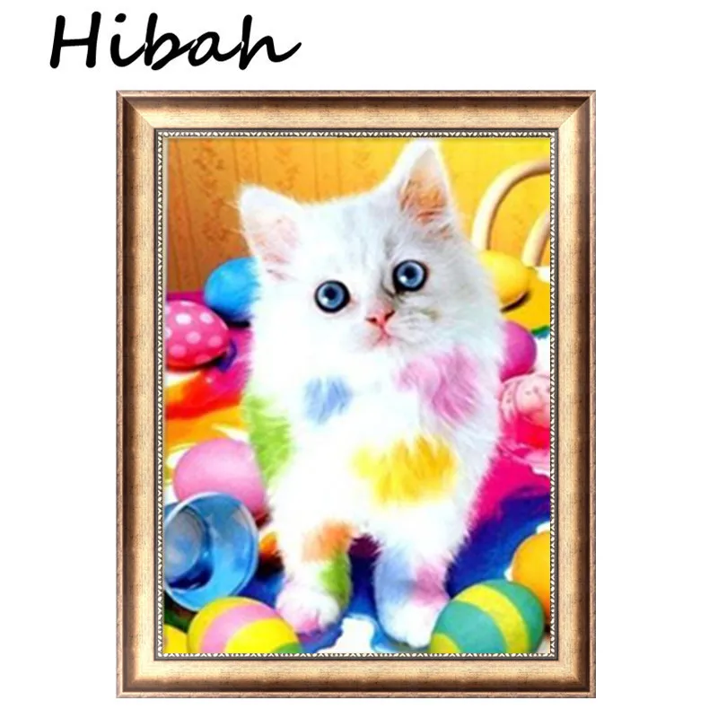 Color Picture Round 5D Diamond Painting, Cat Diamond Embroidery, DIY, Crystal Cross Stitch
Color Picture Round 5D Diamond Painting, Cat Diamond Embroidery, DIY, Crystal Cross Stitch