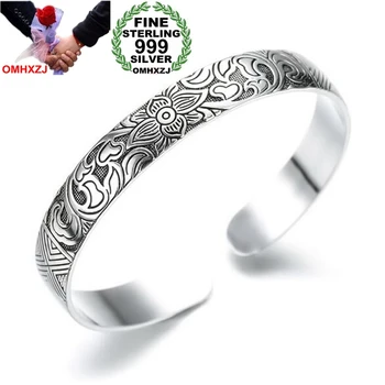 OMHXZJ Wholesale Ethnic Fashion Woman Child Gift Lotus Leaves 999 Sterling Silver Thai Silver Bracelet Bangle Adjustable SZ71
OMHXZJ Wholesale Ethnic Fashion Woman Child Gift Lotus Leaves 999 Sterling Silver Thai Silver Bracelet Bangle Adjustable SZ71