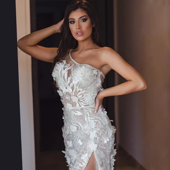 Seamyla New 2020 Sexy Dress Summer One Shoulder Appliques White Mesh Celebrity Evening Party Dresses Women Elegant Clubwears
Seamyla New 2020 Sexy Dress Summer One Shoulder Appliques White Mesh Celebrity Evening Party Dresses Women Elegant Clubwears