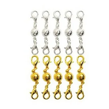 Qianraq 10pcs Novelty Jewelry Ball Buckle Creative Magnetic Lobster Clasps Jewelry Connection Ball Buckle Keychain Accessories
Qianraq 10pcs Novelty Jewelry Ball Buckle Creative Magnetic Lobster Clasps Jewelry Connection Ball Buckle Keychain Accessories