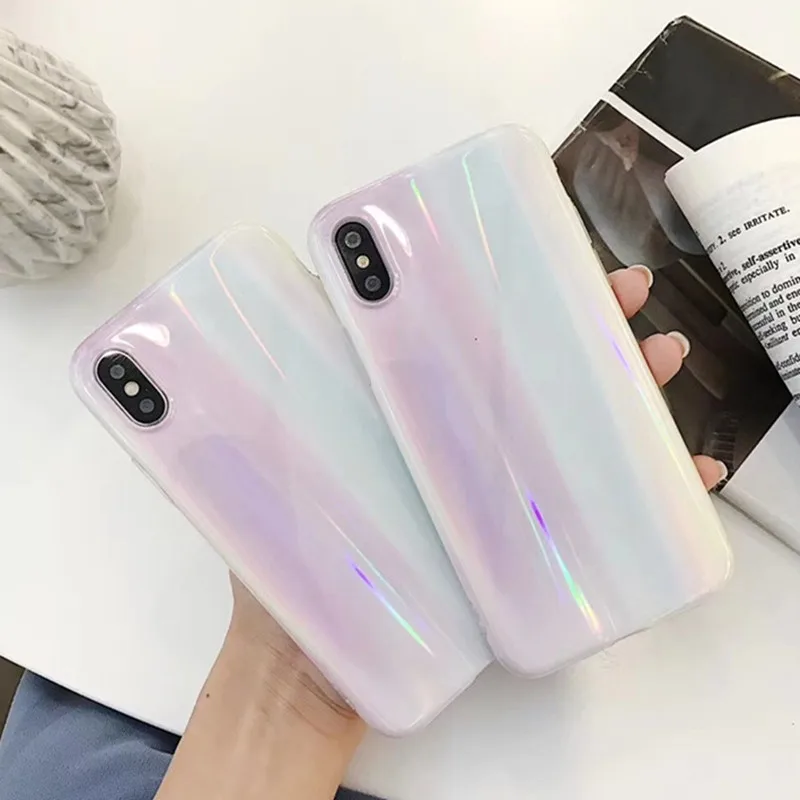 For iPhone 8 Case Fashion Laser Aurora Shining Gradient Color Cover Case For iPhone 8 7 6 6s Plus X Solf Silicone Back Case Capa
For iPhone 8 Case Fashion Laser Aurora Shining Gradient Color Cover Case For iPhone 8 7 6 6s Plus X Solf Silicone Back Case Capa