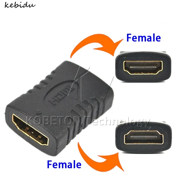 Kebidu F/F HDMI Female To HDMI Female Coupler Extender Adapter Plug HDMI Extension Connector for HDTV 1080P
Kebidu F/F HDMI Female To HDMI Female Coupler Extender Adapter Plug HDMI Extension Connector for HDTV 1080P