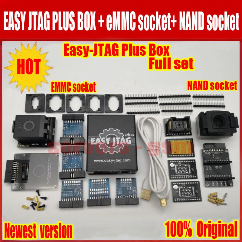 2019 Original New version Full set Easy Jtag plus box Easy-Jtag plus box+ EMMC socket +NAND socket
2019 Original New version Full set Easy Jtag plus box Easy-Jtag plus box+ EMMC socket +NAND socket