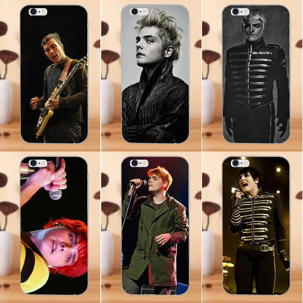 Soft Fashion Case Cover Singer Gerard Way For Xiaomi Mi3 Mi4 Mi4C Mi4i Mi5 Mi 5S 5X 6 6X 8 SE A1 Max Mix 2 Note 3 4
Soft Fashion Case Cover Singer Gerard Way For Xiaomi Mi3 Mi4 Mi4C Mi4i Mi5 Mi 5S 5X 6 6X 8 SE A1 Max Mix 2 Note 3 4