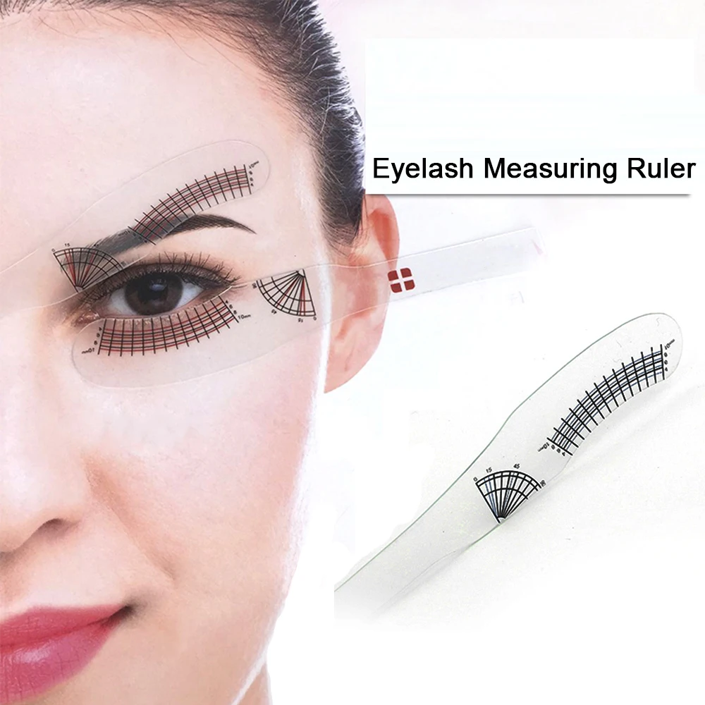 1pcs Eyelash Extension Styling Ruler Measuring Ruler Eyelash Curling Eyelash Symmetrical Positioning Eyebrow Beauty Tools
1pcs Eyelash Extension Styling Ruler Measuring Ruler Eyelash Curling Eyelash Symmetrical Positioning Eyebrow Beauty Tools