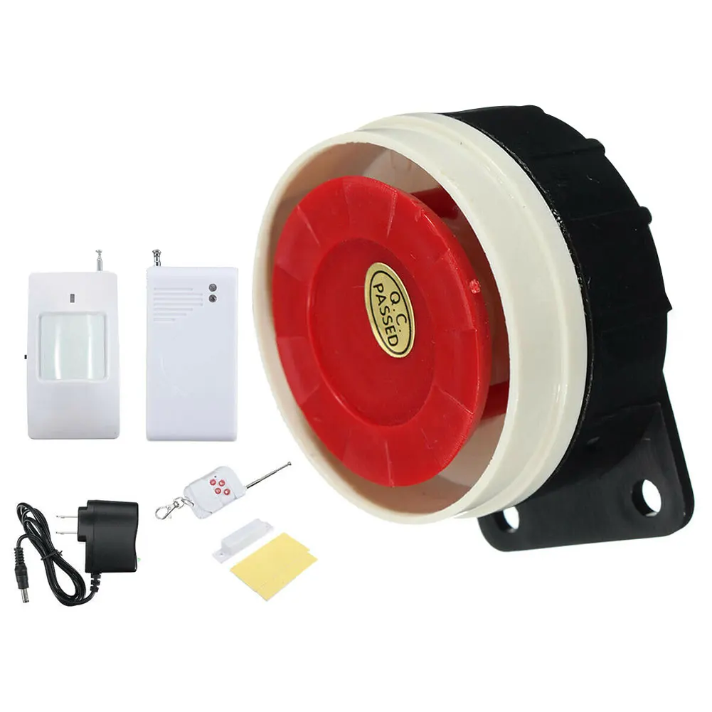 Indoor Safety Alarm System Set Wall Mount LED Indicator Loud Remote Control Home Shop Energy Saving Office Wireless Anti-theft
Indoor Safety Alarm System Set Wall Mount LED Indicator Loud Remote Control Home Shop Energy Saving Office Wireless Anti-theft
