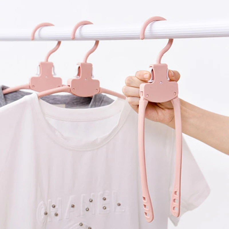 10 pcs/lot Foldable Plastic Travel Hangers Anti-skid Seamless Adult Magic Clothes Hanger for Traveling Clothing Hanging No Trace
10 pcs/lot Foldable Plastic Travel Hangers Anti-skid Seamless Adult Magic Clothes Hanger for Traveling Clothing Hanging No Trace