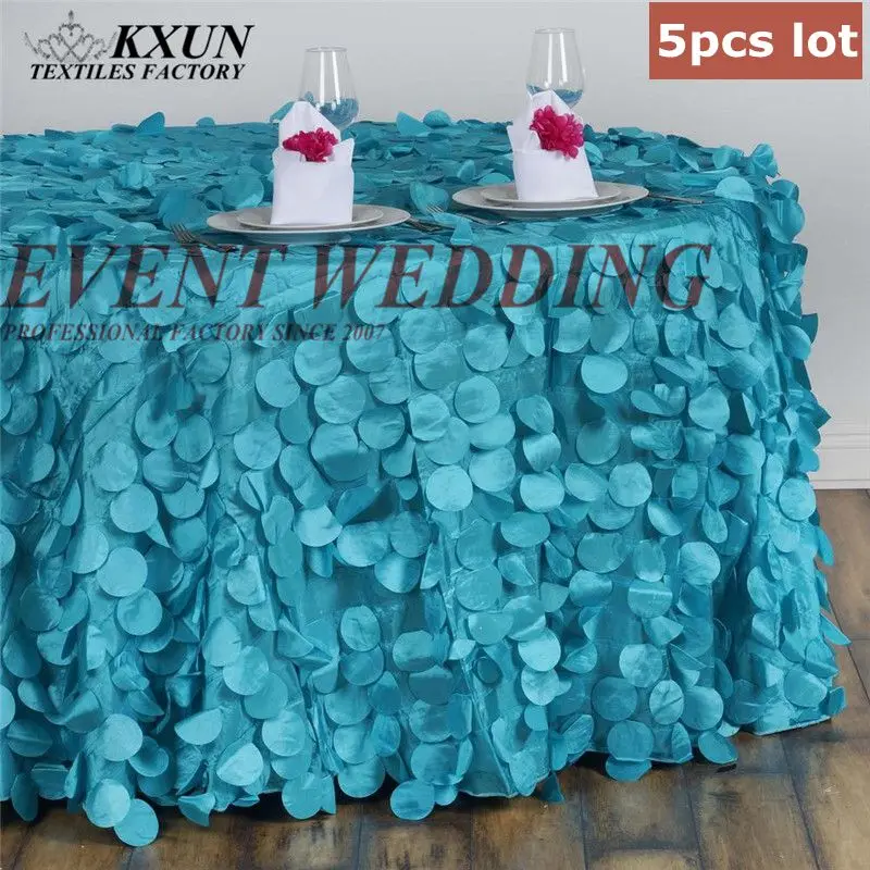 5PCS Taffeta Embroidered Tablecloth Round Rectangle Table Cloth For Wedding Event Decoration
5PCS Taffeta Embroidered Tablecloth Round Rectangle Table Cloth For Wedding Event Decoration