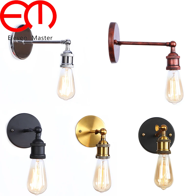 American Village Wall Lamp E27 Bulb with lampshade Iron Industrial led wall lamp bar Bedroom wall light RWL0016
American Village Wall Lamp E27 Bulb with lampshade Iron Industrial led wall lamp bar Bedroom wall light RWL0016