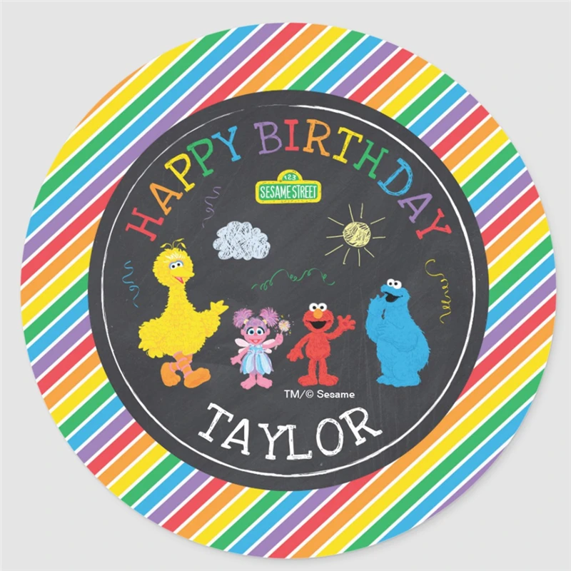Personalized Sesame Street | Sesame Friends Classic Round Sticker Birthday Favor Stickers, Party Favors Baby Shower
Personalized Sesame Street | Sesame Friends Classic Round Sticker Birthday Favor Stickers, Party Favors Baby Shower