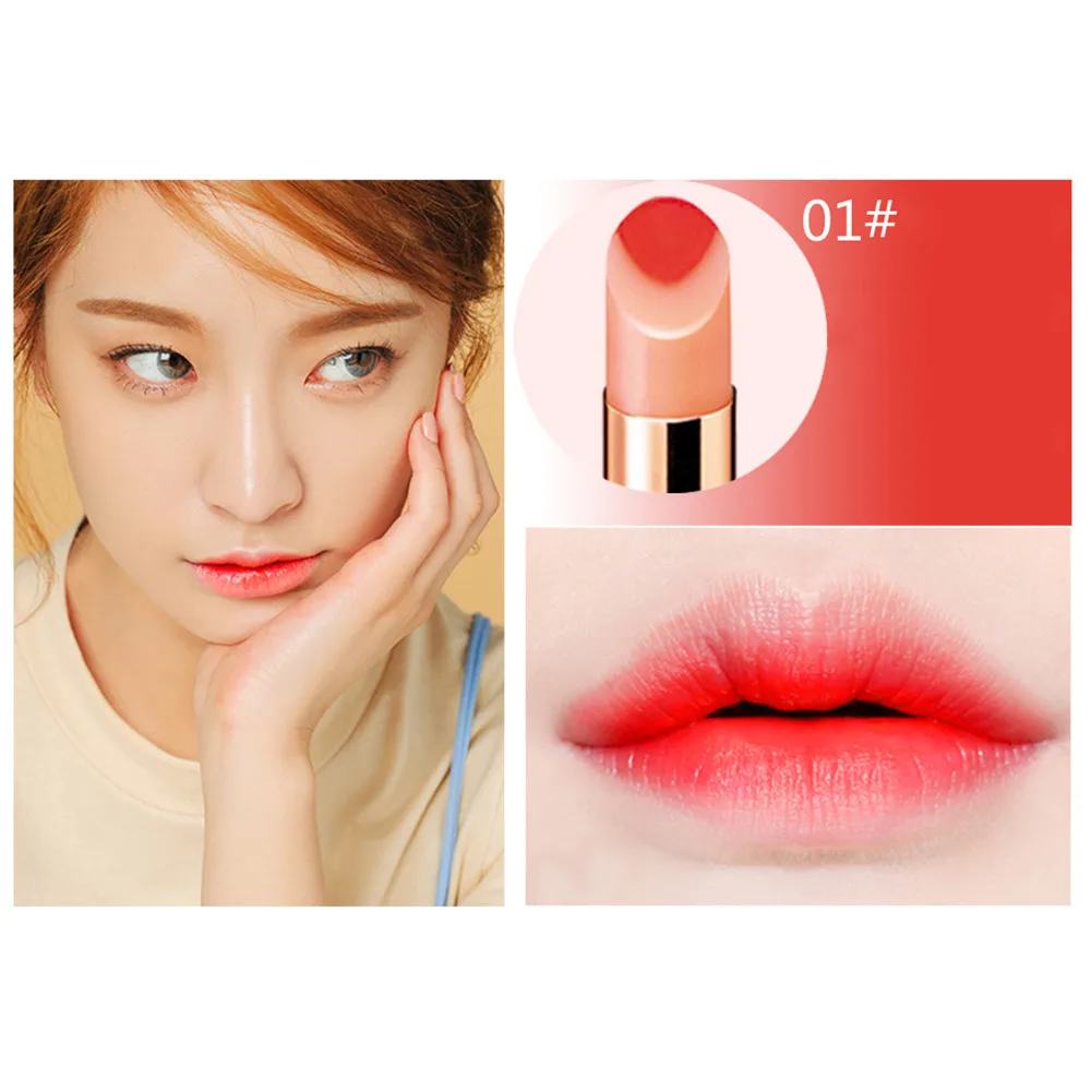 Korean style Matte Lipstick Pen Two-color bite lip gradient makeup Sexy Waterproof Lip Matt lipstick set Lipstick maquiagem
Korean style Matte Lipstick Pen Two-color bite lip gradient makeup Sexy Waterproof Lip Matt lipstick set Lipstick maquiagem