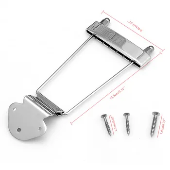 6 String Guitar Tailpiece Trapeze Silvery Open Frame For Archtop Guitar Open Frame Bridge
6 String Guitar Tailpiece Trapeze Silvery Open Frame For Archtop Guitar Open Frame Bridge