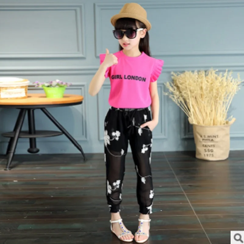 Girls Xiaofei Sleeves Clothing set Kids Children's Clothes sets 2019 New Spring/Summer Girls Cute Sets 2 Piece Size4-14 ly196
Girls Xiaofei Sleeves Clothing set Kids Children's Clothes sets 2019 New Spring/Summer Girls Cute Sets 2 Piece Size4-14 ly196