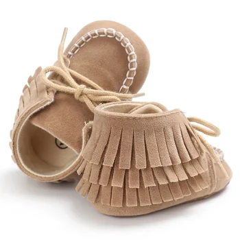 Baby Shoes Girls Boys Moccasins Soft Shoes Fringed First Walkers Lace-Up High Top Stitched Sneakers
Baby Shoes Girls Boys Moccasins Soft Shoes Fringed First Walkers Lace-Up High Top Stitched Sneakers
