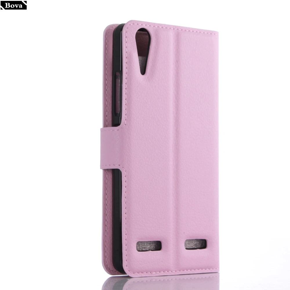 for Lenovo A6010 Case Pu Leather Wallet Cover Card Holder Phone Case for Lenovo A6010 Protective Case Holster Pouch
