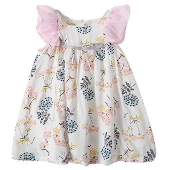 Baby Dresses Summer Brand Children Clothes Cotton Flower Print Princess Dress Cute Flying Sleeve Party Vest Dresses Girl Clothes
Baby Dresses Summer Brand Children Clothes Cotton Flower Print Princess Dress Cute Flying Sleeve Party Vest Dresses Girl Clothes
