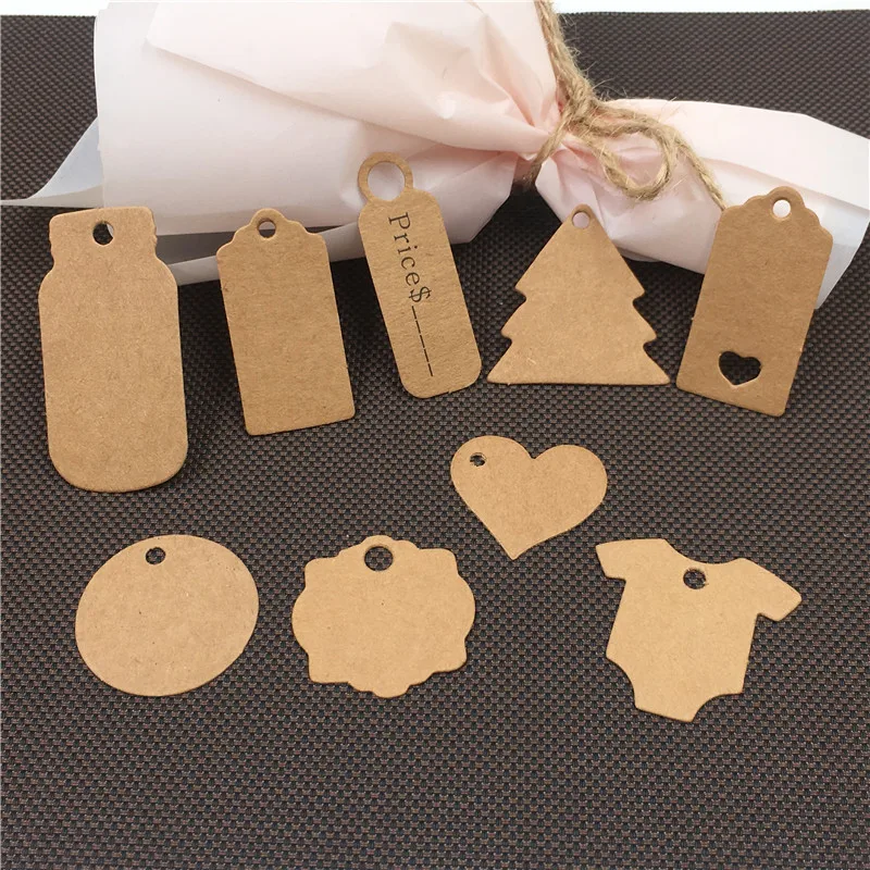 100 pcs Various Styles Kraft Card Tree/Wine Bottle Gift/Cake Price Label Wedding Party Decoration Card
100 pcs Various Styles Kraft Card Tree/Wine Bottle Gift/Cake Price Label Wedding Party Decoration Card