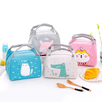 Thermal Insulated Lunch Bags Cartoon Animals Portable Lunch Box Tote Cooler Food Container School Student Food Storage Bags
Thermal Insulated Lunch Bags Cartoon Animals Portable Lunch Box Tote Cooler Food Container School Student Food Storage Bags