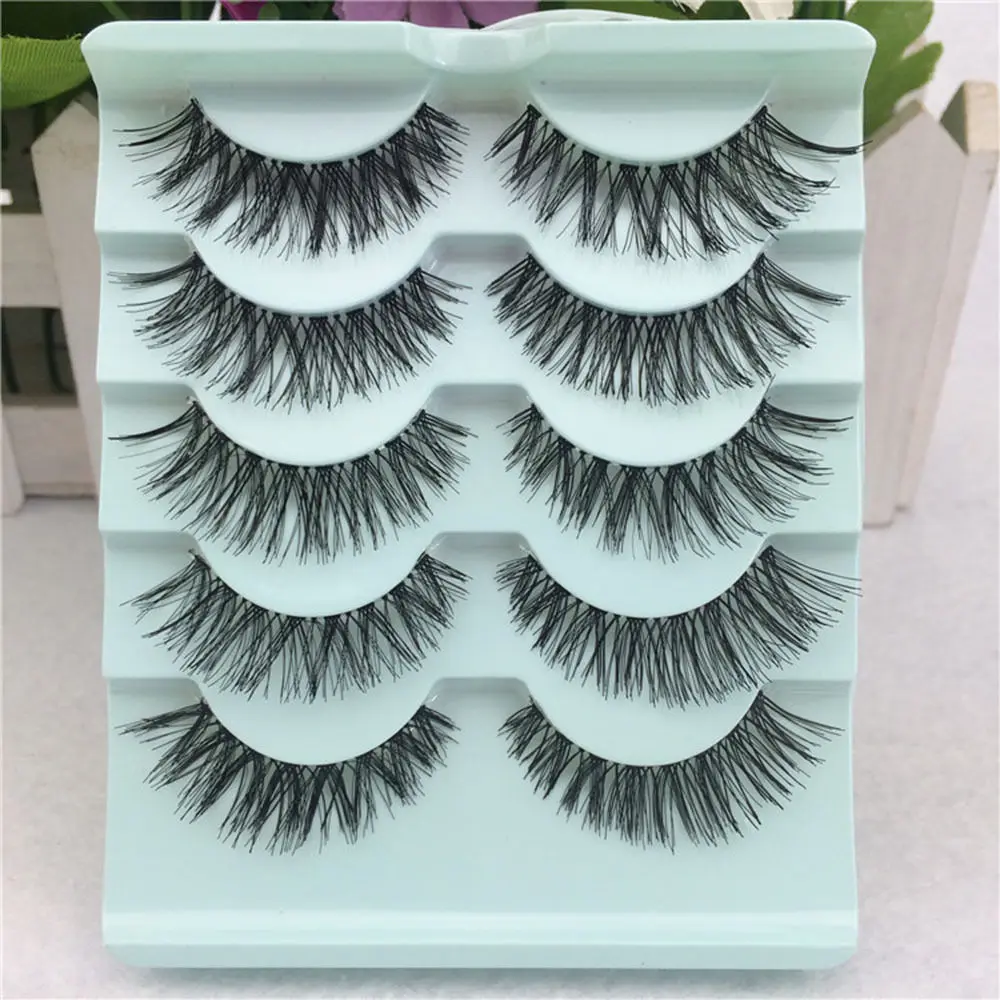 5Pairs Long Black Handmade Cross False Eyelashes Fake Eye Lashes Makeup Extension Tools Accessories wimpers
5Pairs Long Black Handmade Cross False Eyelashes Fake Eye Lashes Makeup Extension Tools Accessories wimpers