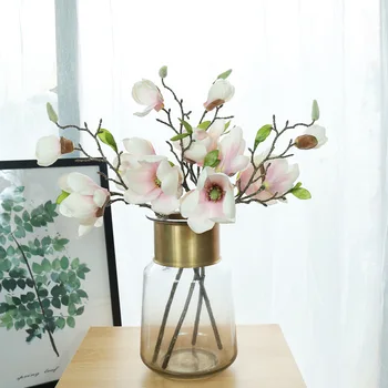 10pcs Fake Magnolia Single Stem 50cm Long Simulation Magnolia Flower for Home Decorative Wedding Centerpieces
10pcs Fake Magnolia Single Stem 50cm Long Simulation Magnolia Flower for Home Decorative Wedding Centerpieces