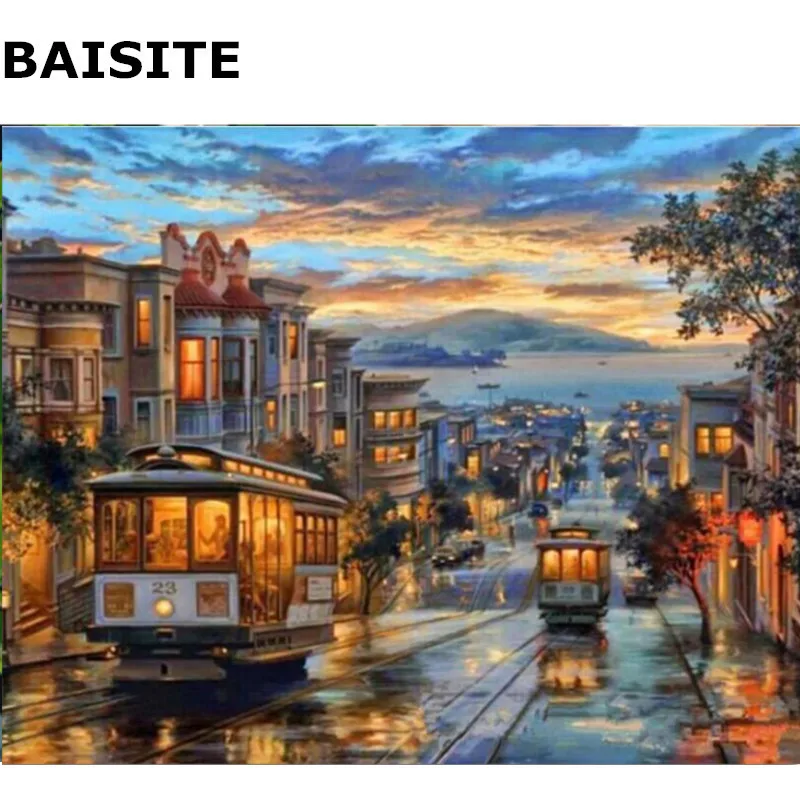 BAISITE Frameless Picture DIY Oil Painting By Numbers Abstract Landscape Picture Canvas Painting For Living Room Wall Decor H016
BAISITE Frameless Picture DIY Oil Painting By Numbers Abstract Landscape Picture Canvas Painting For Living Room Wall Decor H016