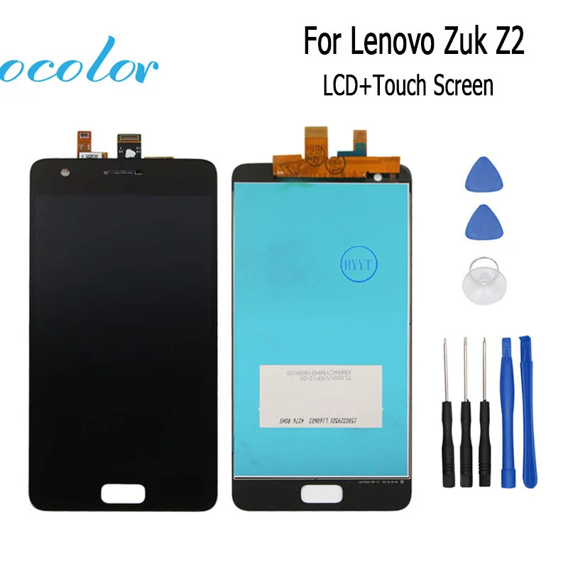 Ocolor lenovo ZUK Z2 ЖК дисплей Дисплей и Сенсорный экран планшета Ассамблеи Замена с