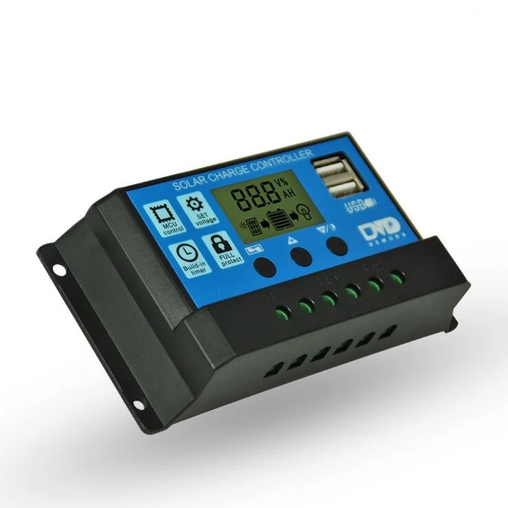 PWM 12V 24V Solar Charge Controller 10A 20A 30A Automatic Solar Battery Panel power generation Controller
PWM 12V 24V Solar Charge Controller 10A 20A 30A Automatic Solar Battery Panel power generation Controller