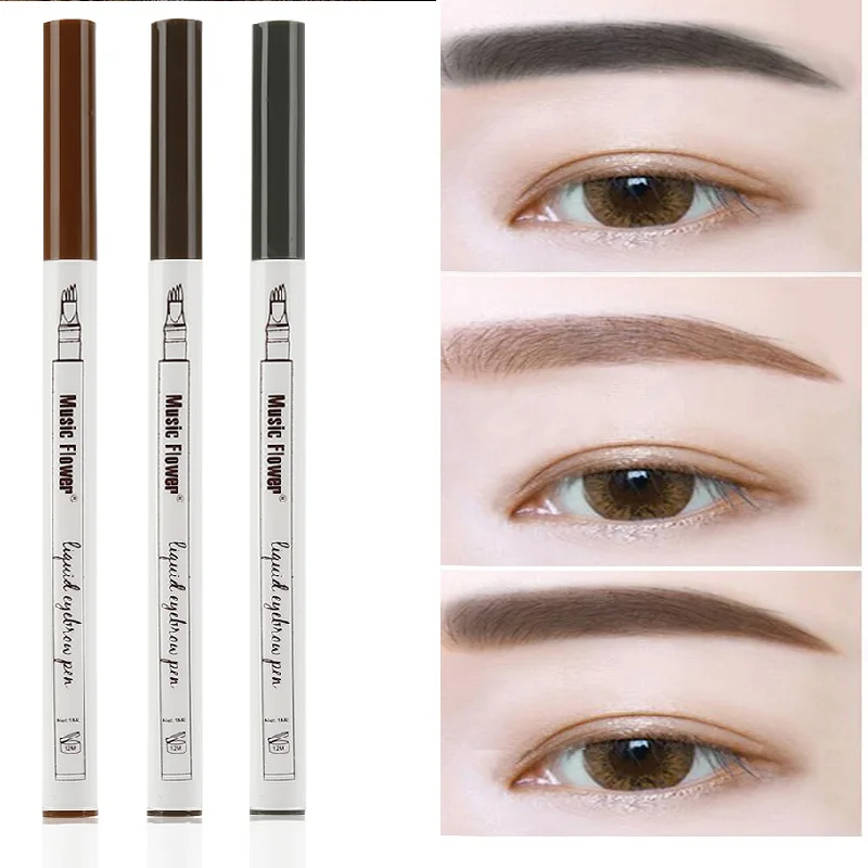 Music Flower 4 Heads Fork Tip Waterproof Microblading Eyebrow Tattoo Pen Eyebrow Ink Pencil Liquid Eye Brow Makeup TSLM2
Music Flower 4 Heads Fork Tip Waterproof Microblading Eyebrow Tattoo Pen Eyebrow Ink Pencil Liquid Eye Brow Makeup TSLM2