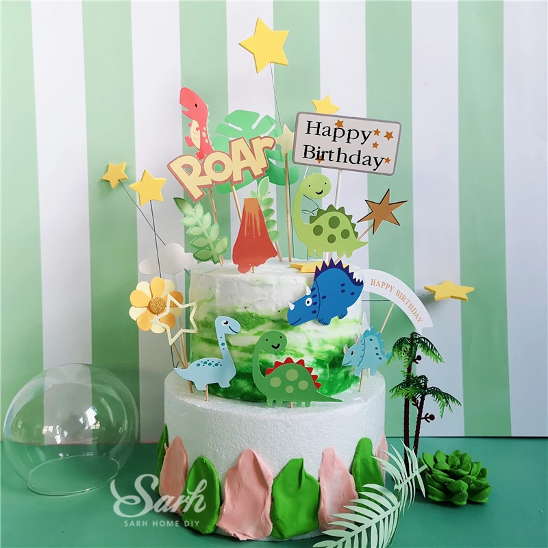 Bling Plant World Cake Toppers Dinosaur Collection Rex Decoration Happy Birthday Children's Day Party Supplies Baking Sweet Gift
Bling Plant World Cake Toppers Dinosaur Collection Rex Decoration Happy Birthday Children's Day Party Supplies Baking Sweet Gift