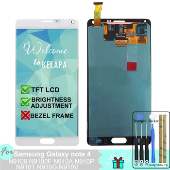 For SAMSUNG Galaxy Note 4 N9100 N9106W N9108V N9108W N9109W N910F N910A LCD Touch Screen Digitizer Assembly Adjust Backlight
For SAMSUNG Galaxy Note 4 N9100 N9106W N9108V N9108W N9109W N910F N910A LCD Touch Screen Digitizer Assembly Adjust Backlight