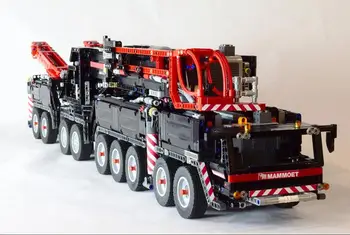 New MOC RC Power Function Crane LTM11200 fit Technic Motor MOC-20920 kits Building Blocks Bricks diy toy Gift
New MOC RC Power Function Crane LTM11200 fit Technic Motor MOC-20920 kits Building Blocks Bricks diy toy Gift